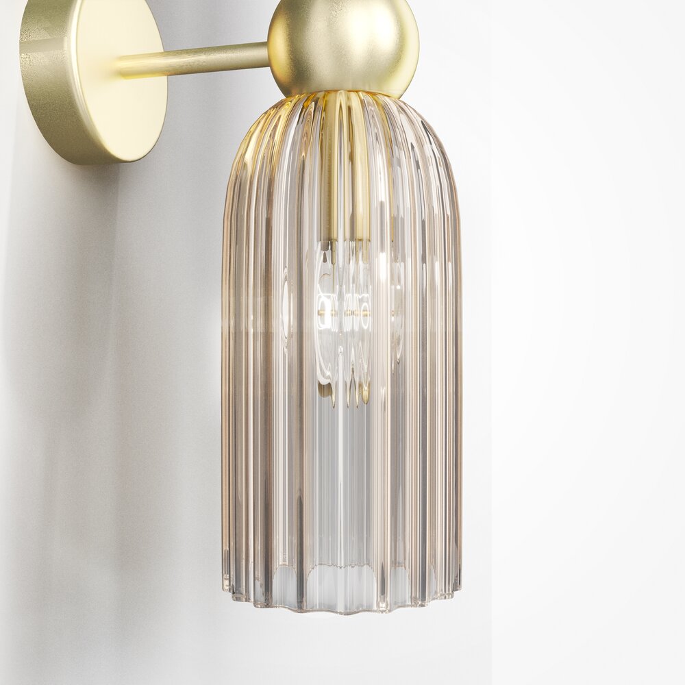 Maytoni Antic Gold/Brown Wall Light 2 Bulbs