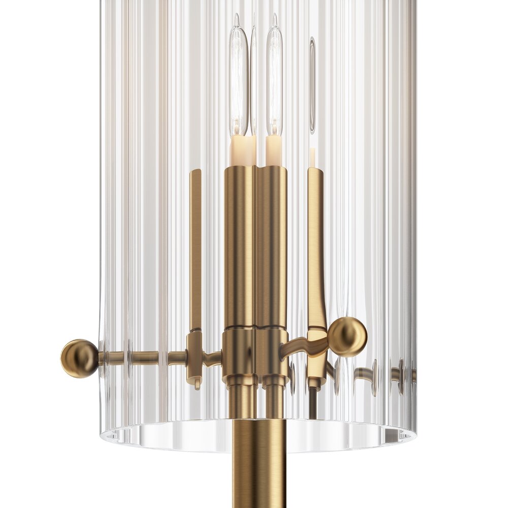 Maytoni Arco Brass Wall Lamp 2 Bulbs MOD223WL02BS
