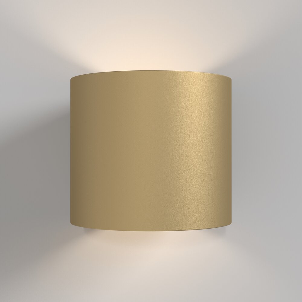 Maytoni Rond Gold Wall Light 1 Bulb