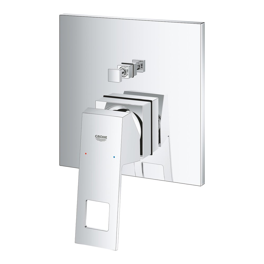 Built-in Bath-Shower Mixer Grohe Eurocube 2 Functions Chrome