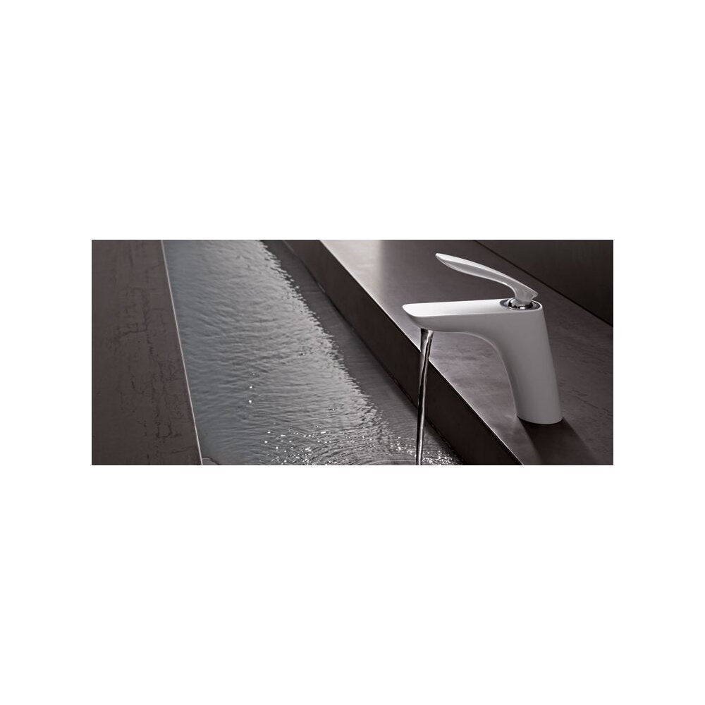 White Sink Faucet Kludi Balance Without Drain