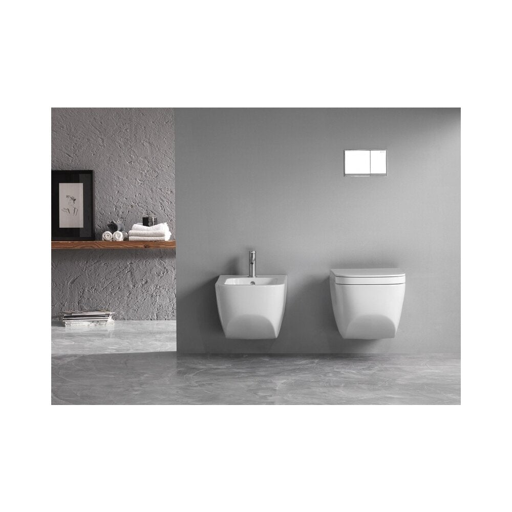 Hatria Next Wall-Hung Bidet White