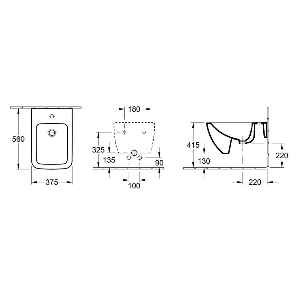 Villeroy&Boch Venticello Wall-Hung Bidet