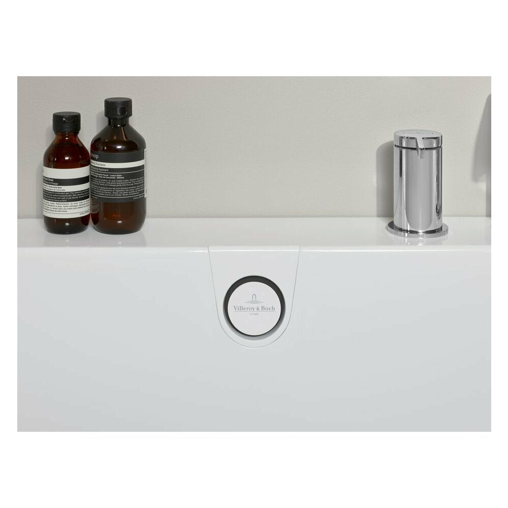 Ъглова свободно стояща вана Villeroy&Boch Oberon 2.1 180x80 см бяла дясна, прикрепена към стената, BTW