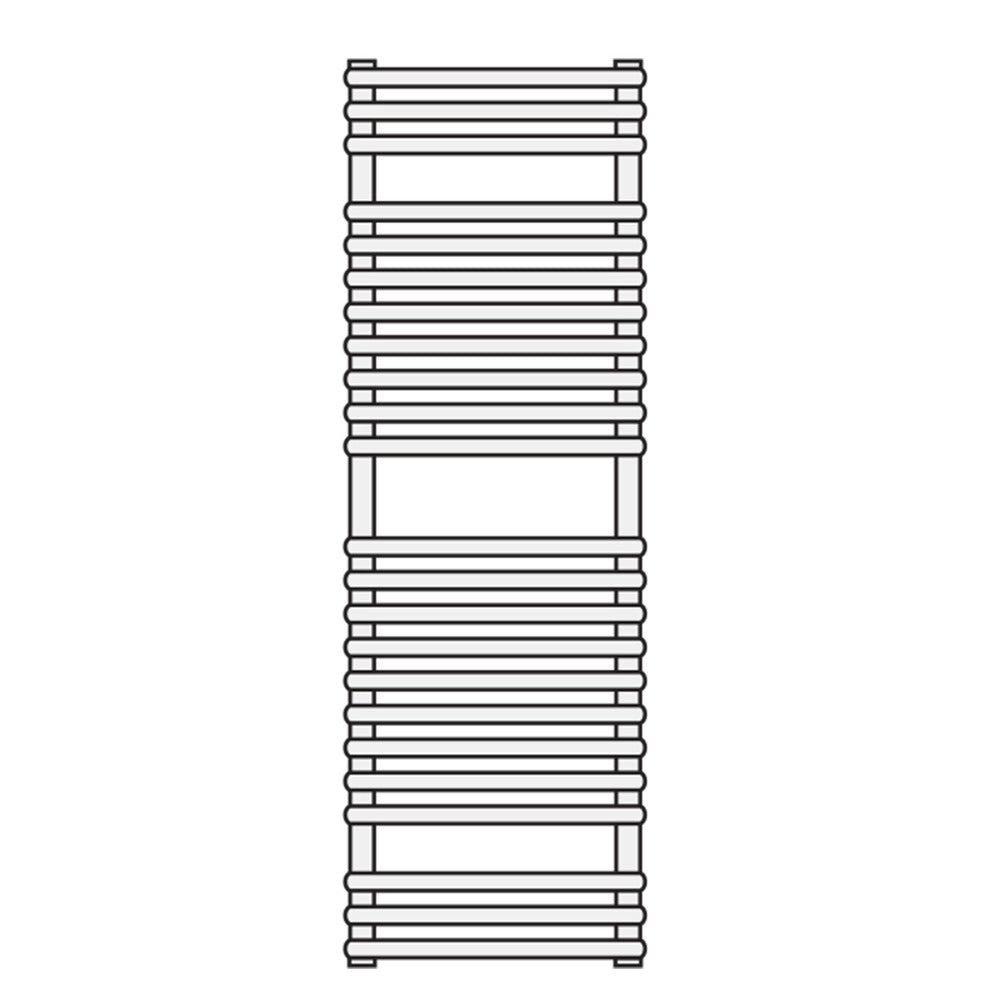 Термометър за баня Purmo Сантorini 50x113.4 см бял