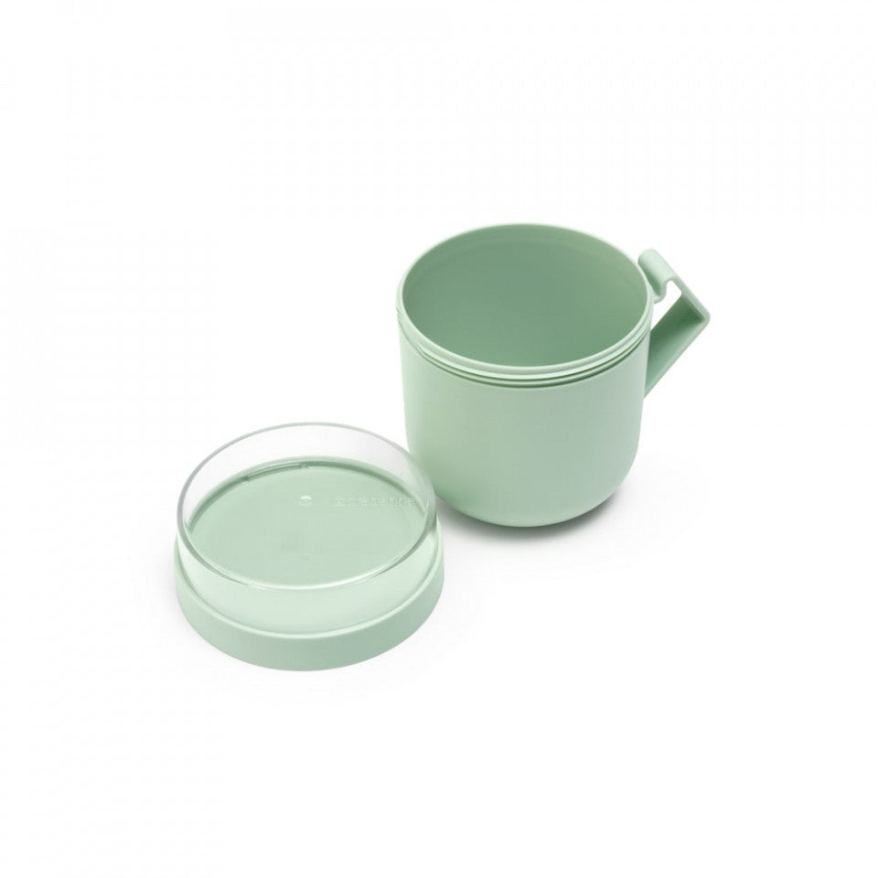 Кана с капак Brabantia Make&Take 600ml, Jade Green 1006294