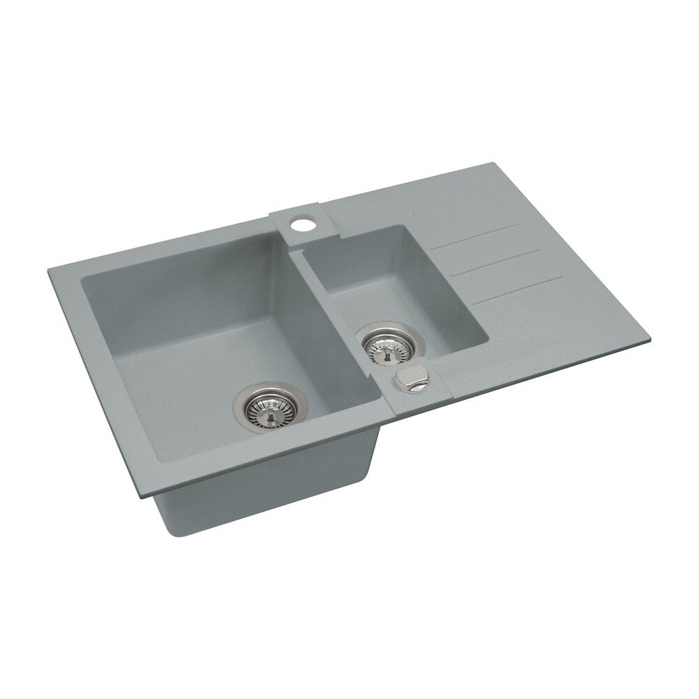 Композитна мивка Alveus Rock 70 сива 78x48 см