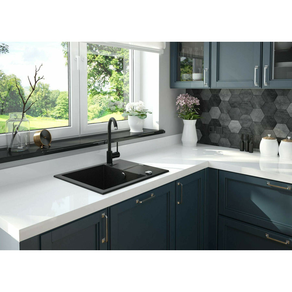 Deante Evora Granite Sink 44x59 cm Graphite