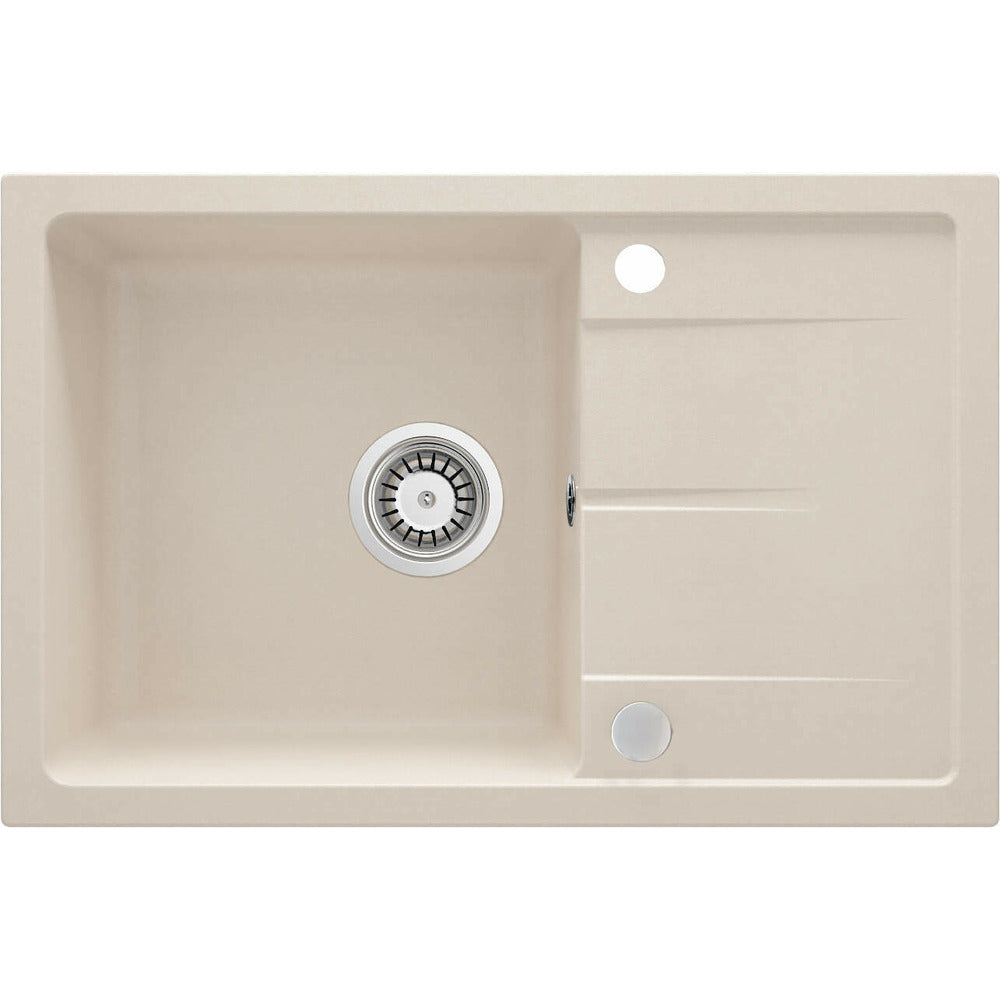 Deante Leda Granite Sink 44x67 cm Beige