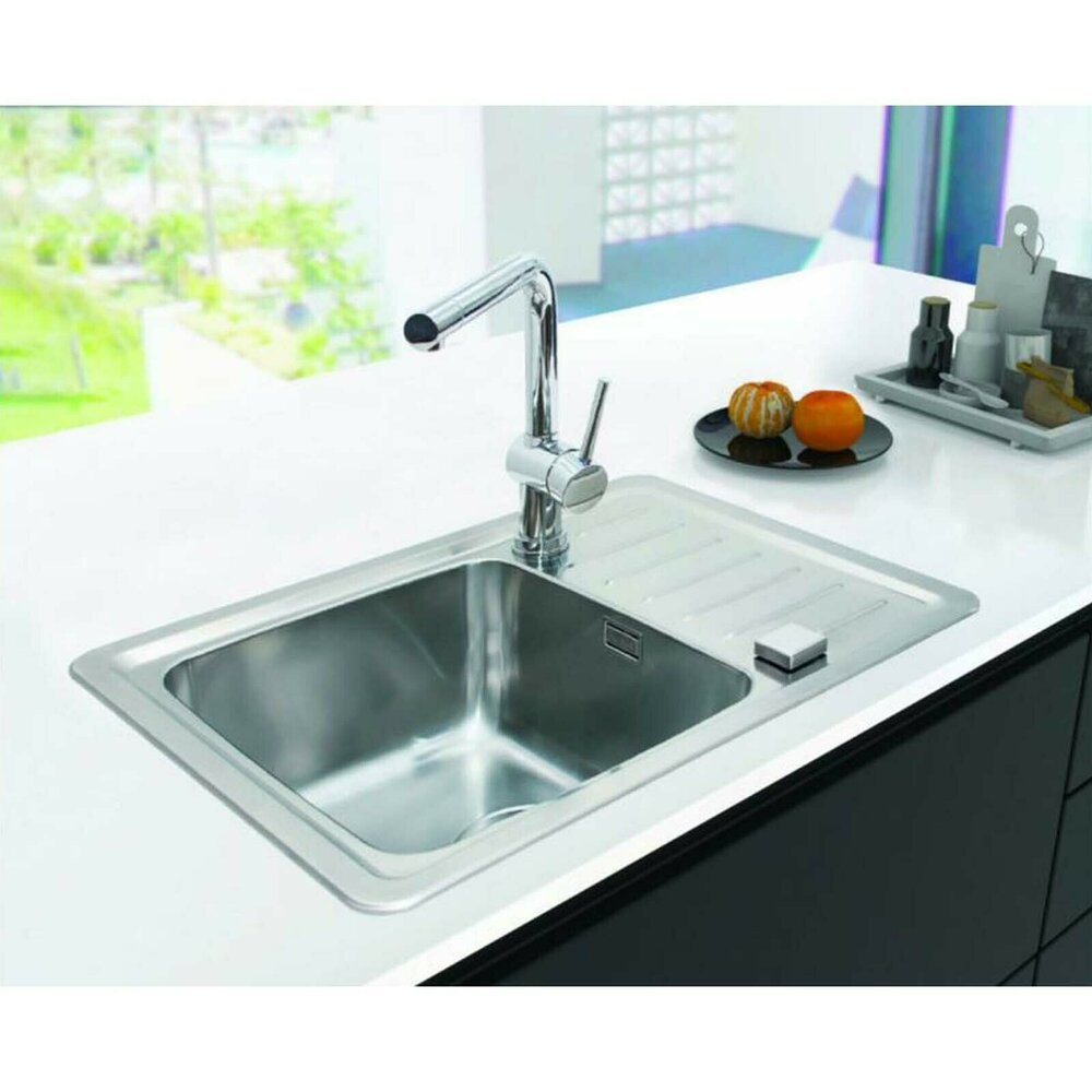 Alveus Galeo 30 Satin Stainless Steel Sink 86x50 cm