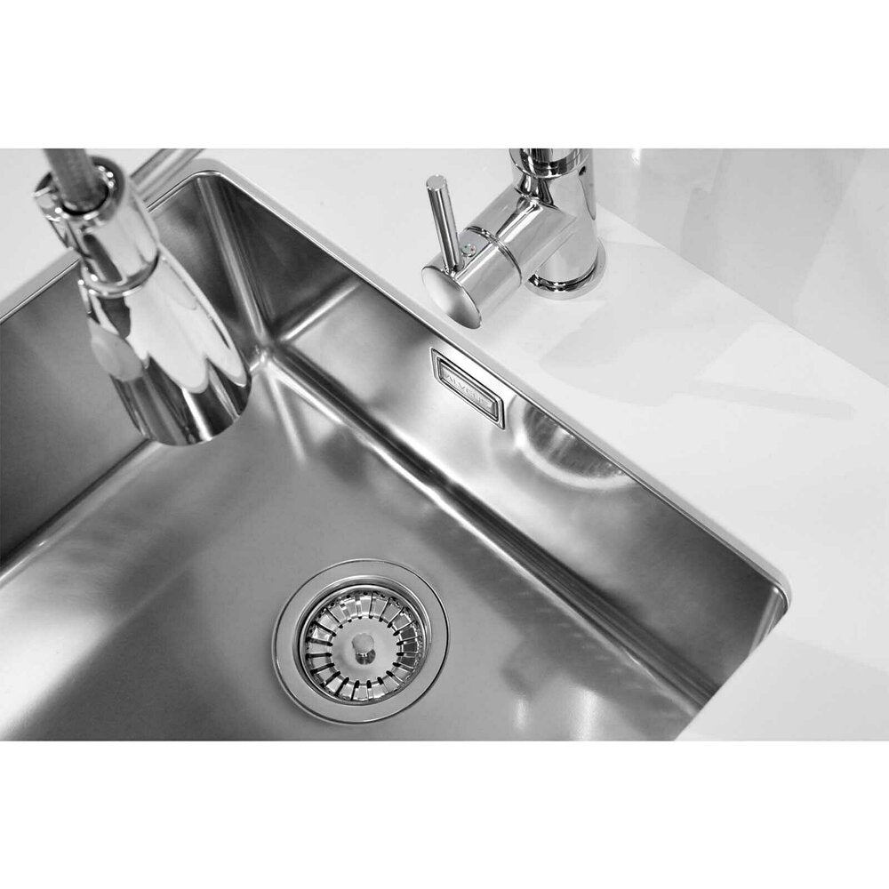 Alveus Monarch Kombino 40 Satin Stainless Steel Sink 49x44 cm
