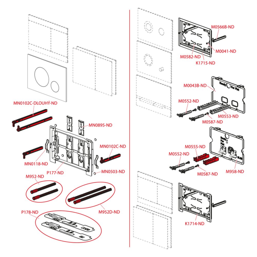 Alca FUN Actuator Plate in Matte Aluminum