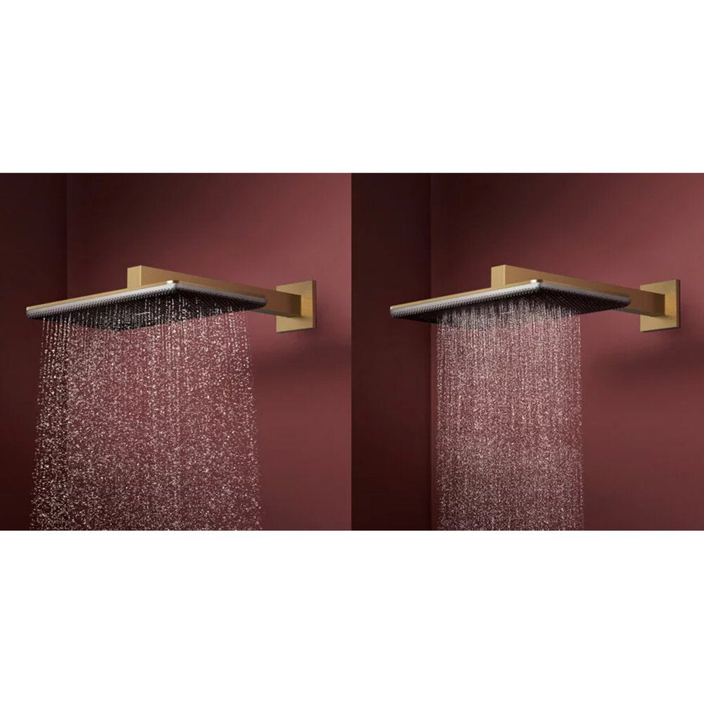 Смесител за душ с термостат Hansgrohe Raindance Alive Q с 3 функции, матово бронзово покритие