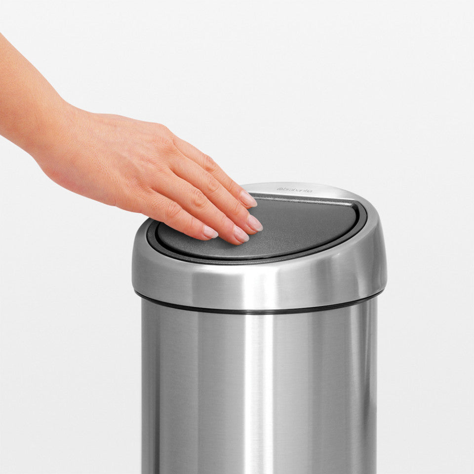 Кош за боклук Brabantia Touch Bin 3L, Бял 647216