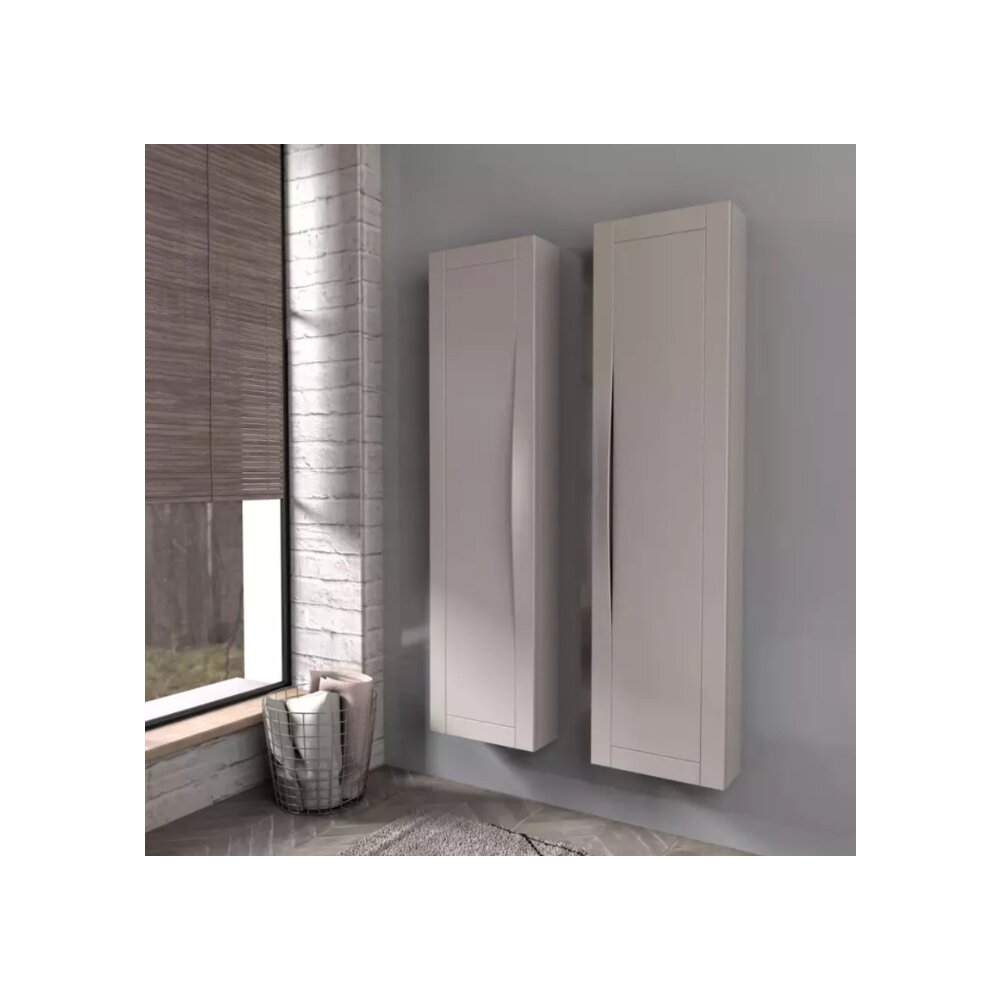 Oristo Skagen High Wall-Mounted Cabinet Cream Matte 160x40 cm