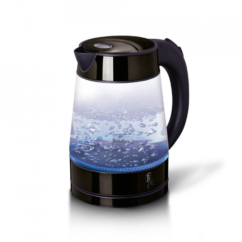 Електрически чайник Metallic Line Shiny Black Edition BerlingerHaus BH 9125
