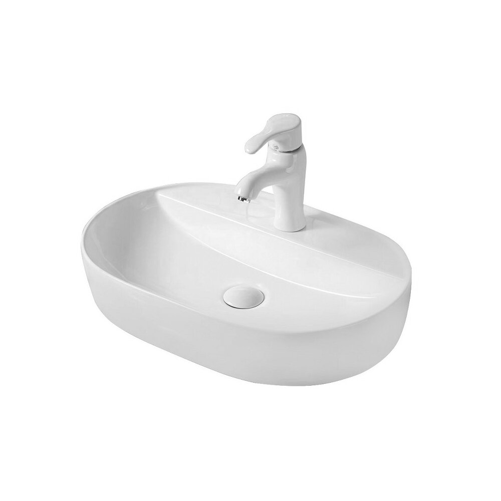 Мивка на плот Fluminia Casandra 60 60x38 см