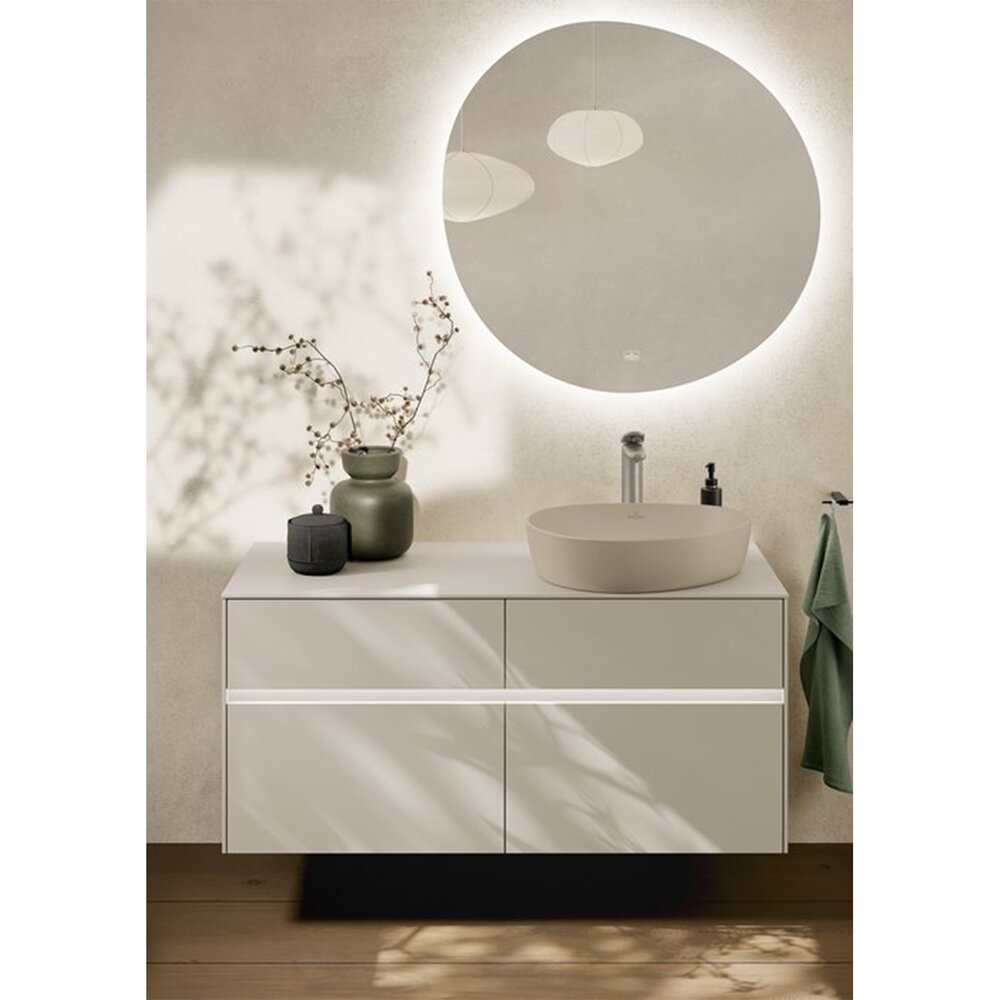 Мивка за плот Villeroy&Boch Antao TitanCeram Almond CeramicPlus 51x40 cm