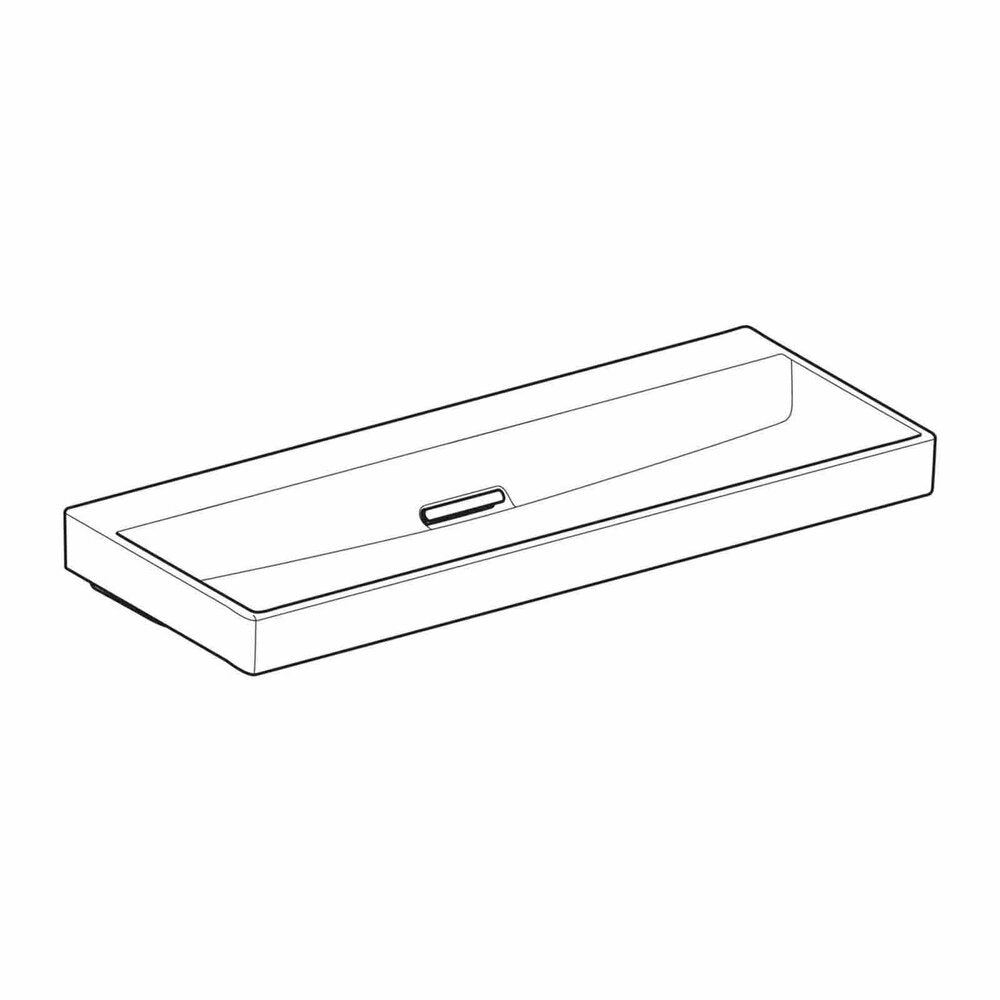 Geberit One Washbasin with Special Drain 120 cm White