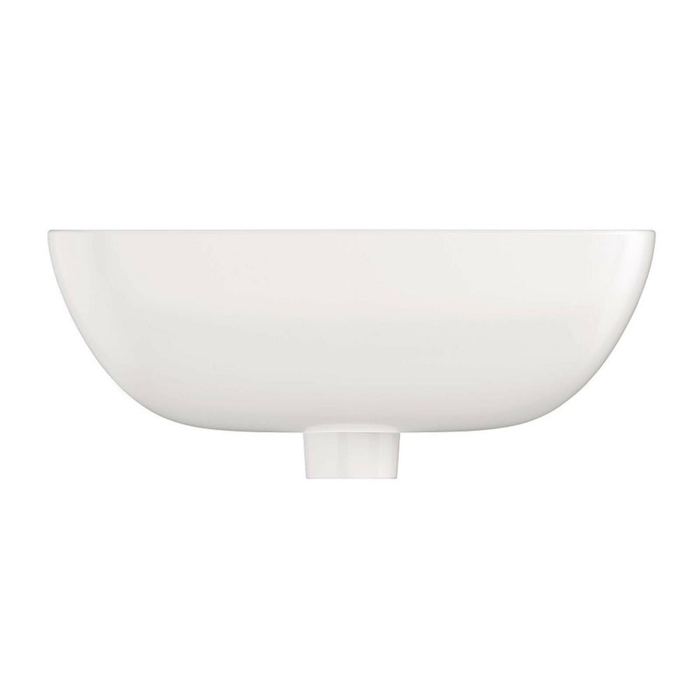 Grohe Start Edge Ceramic Wall-Hung Sink in Glossy White 60 cm