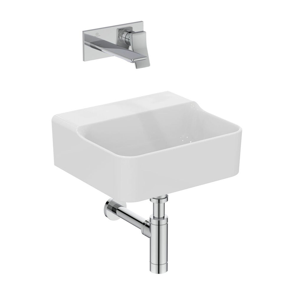 Suspended washbasin Ideal Standard Atelier Conca glossy white 40 cm