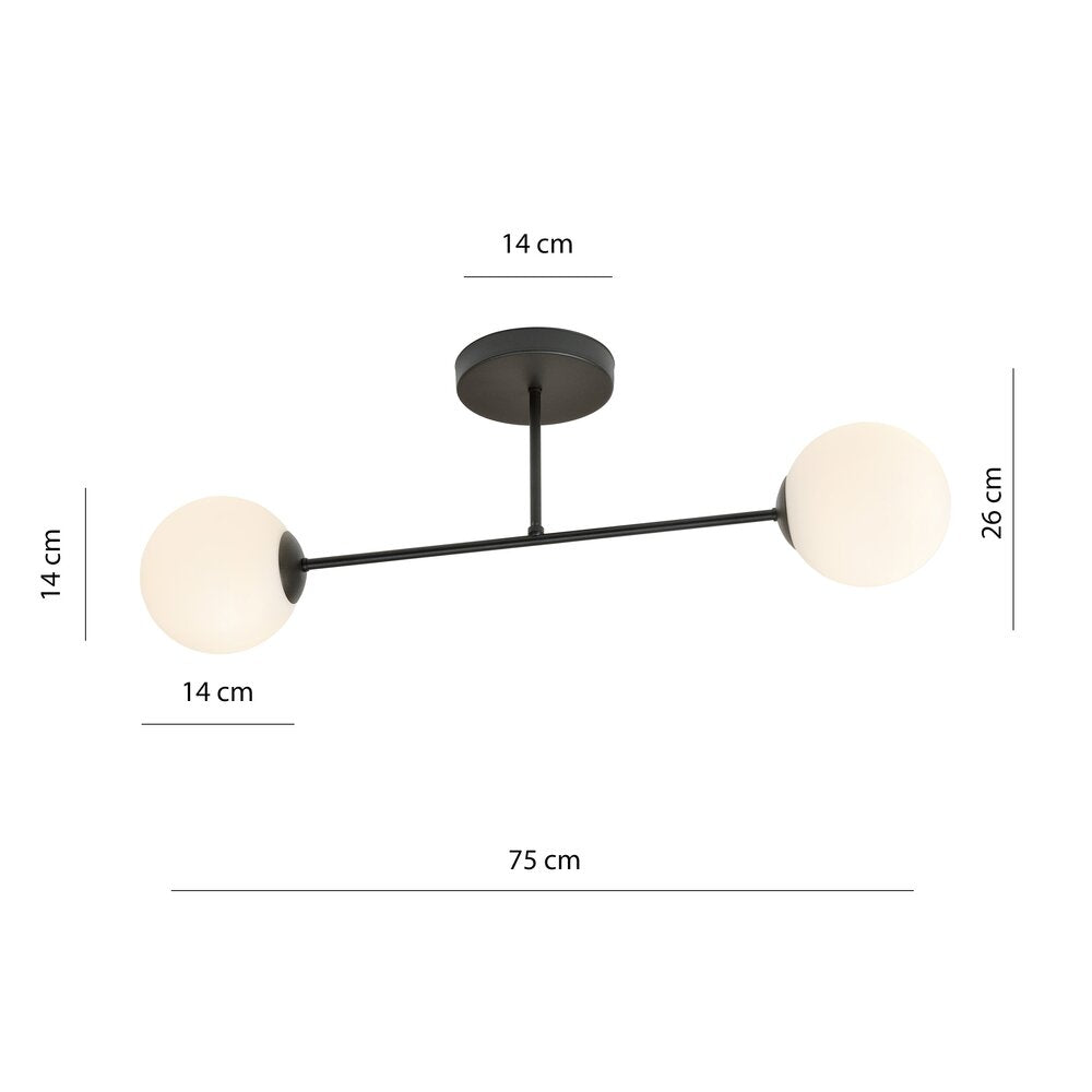 Emibig Roma 2 Black/White Pendant
