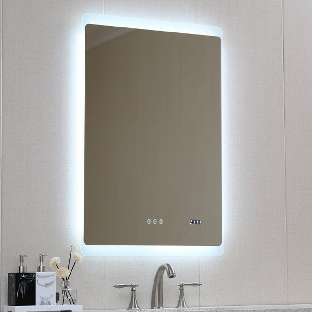 Огледало с LED осветление и размразяване Inter Ceramic правоъгълно 60x90 cm