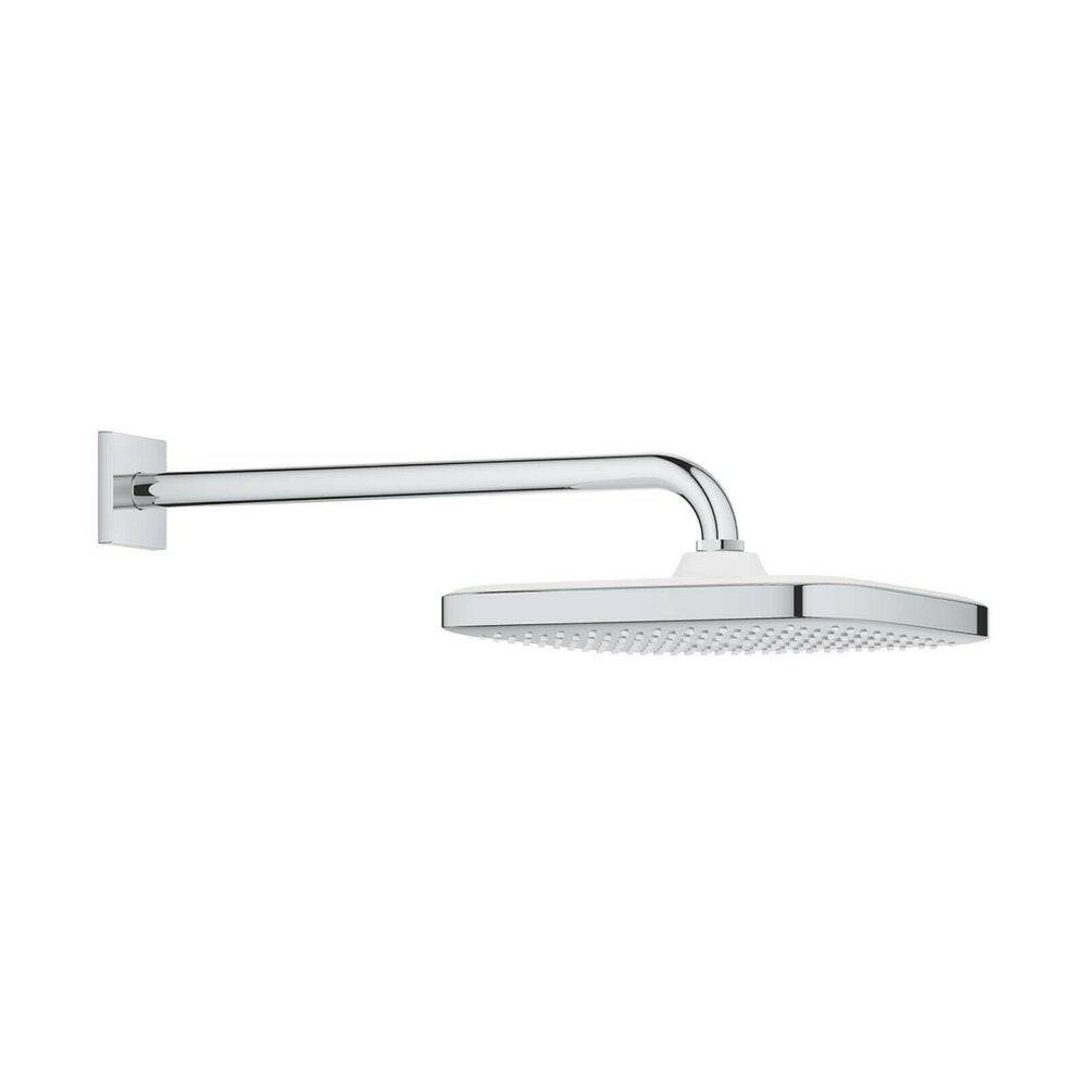 Grohe Tempesta 250 Cube Square Shower Head and Arm