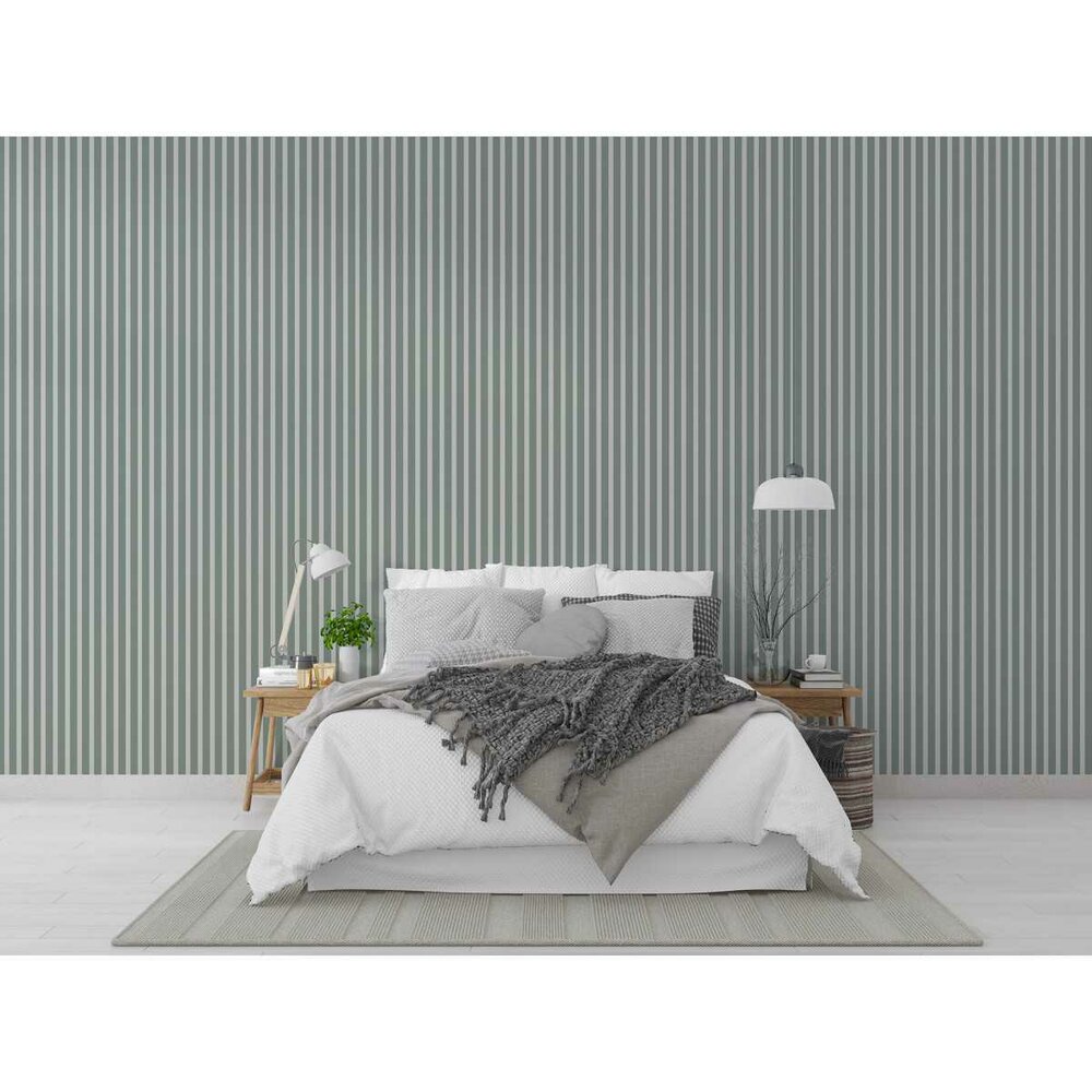 Decorative/Acoustic Slat Panel Lameo Mini MDF Khaki Finish 30x275 cm