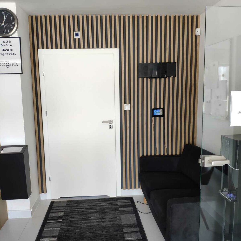 Декоративен/акустичен панел Lameo Mini от MDF с финиш от артезанален дъб 30x275 см
