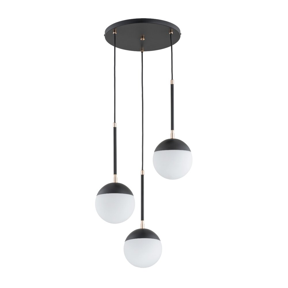 Alfa Volda 3 Pendant Black