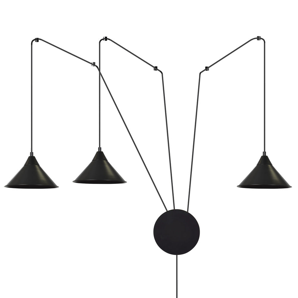 Emibig Abramo 3 Black Pendant