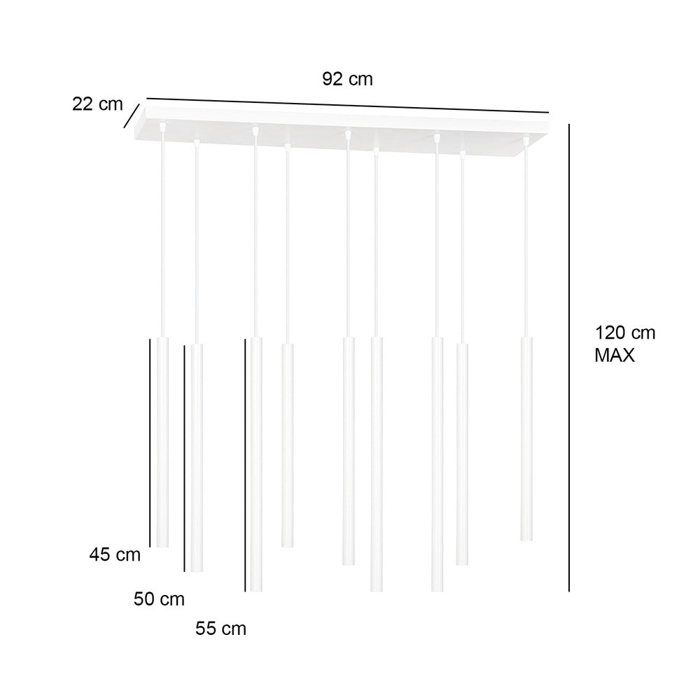 Emibig Selter 9 Pendant White