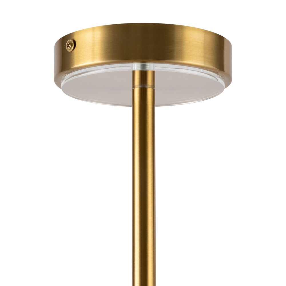Maytoni Arco Brass Pendant Light 6 Bulbs