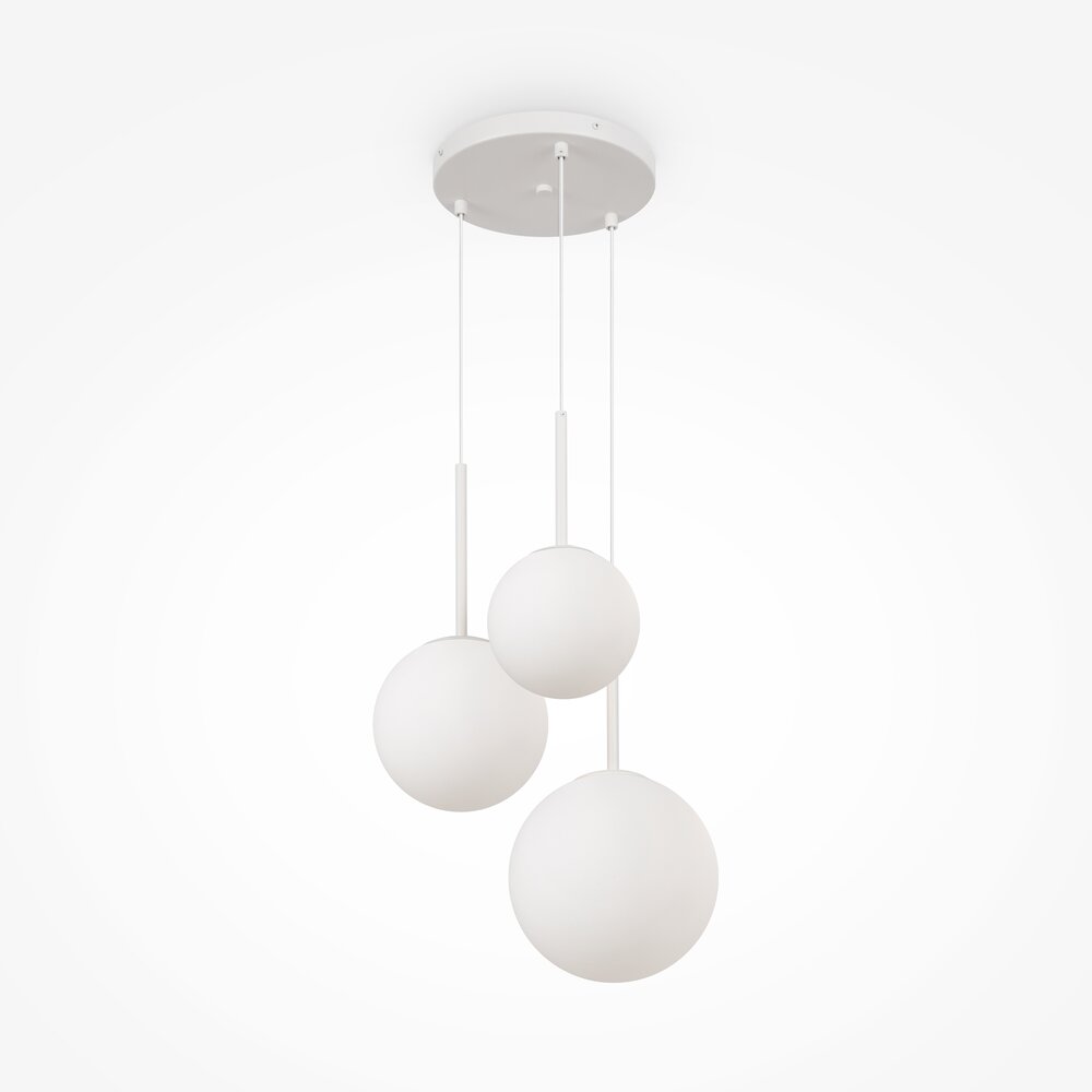 Пендел Maytoni Basic форма бял/бял 3 крушки