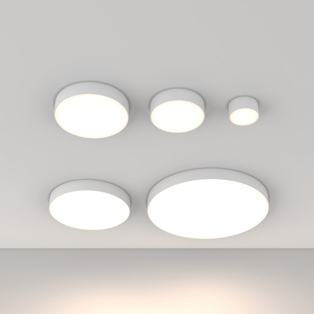 Maytoni Zon White Ceiling Light 6.5 x 22.5 cm