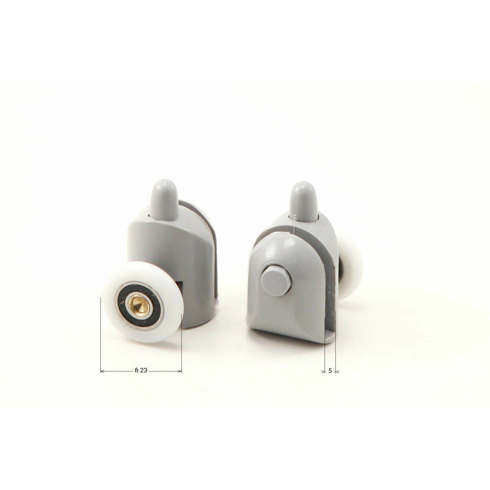 Deante Detachable Lower Rollers for 5mm Glass