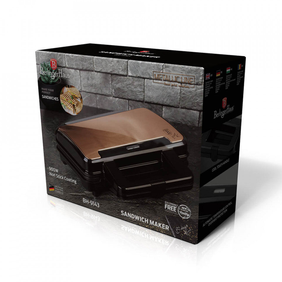 Сандвич тостер Black Rose Collection BerlingerHaus BH 9143