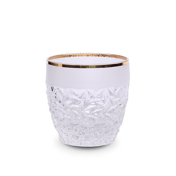 Комплект чаши за уиски Bohemia Nicolette Gold Matt, 6 бр., 350 мл 1000269