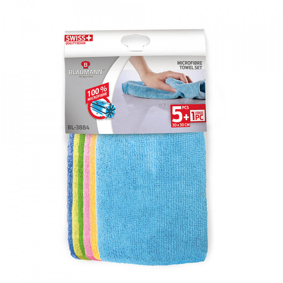 Комплект микрофибърни кърпи (6 бр.) Blaumann BL 3884