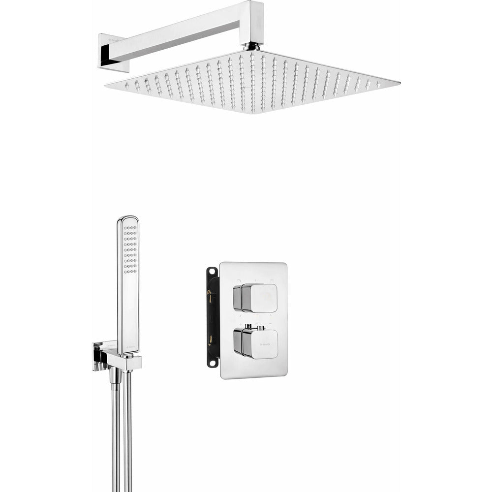 Deante Box Chrome Concealed Shower System