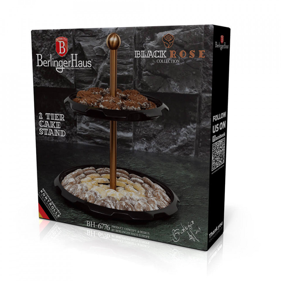 Стойка за торта Black Rose Collection BerlingerHaus BH 6776