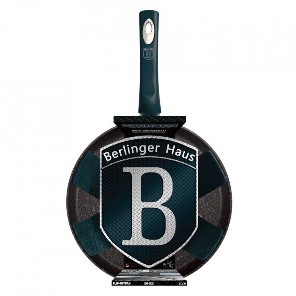 Сотейник 26 cm Aquamarine Metalic Line Berlinger Haus BH 1881