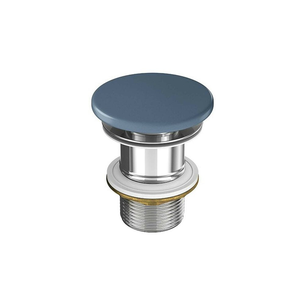 Sink drain without overflow matte blue Cersanit Larga