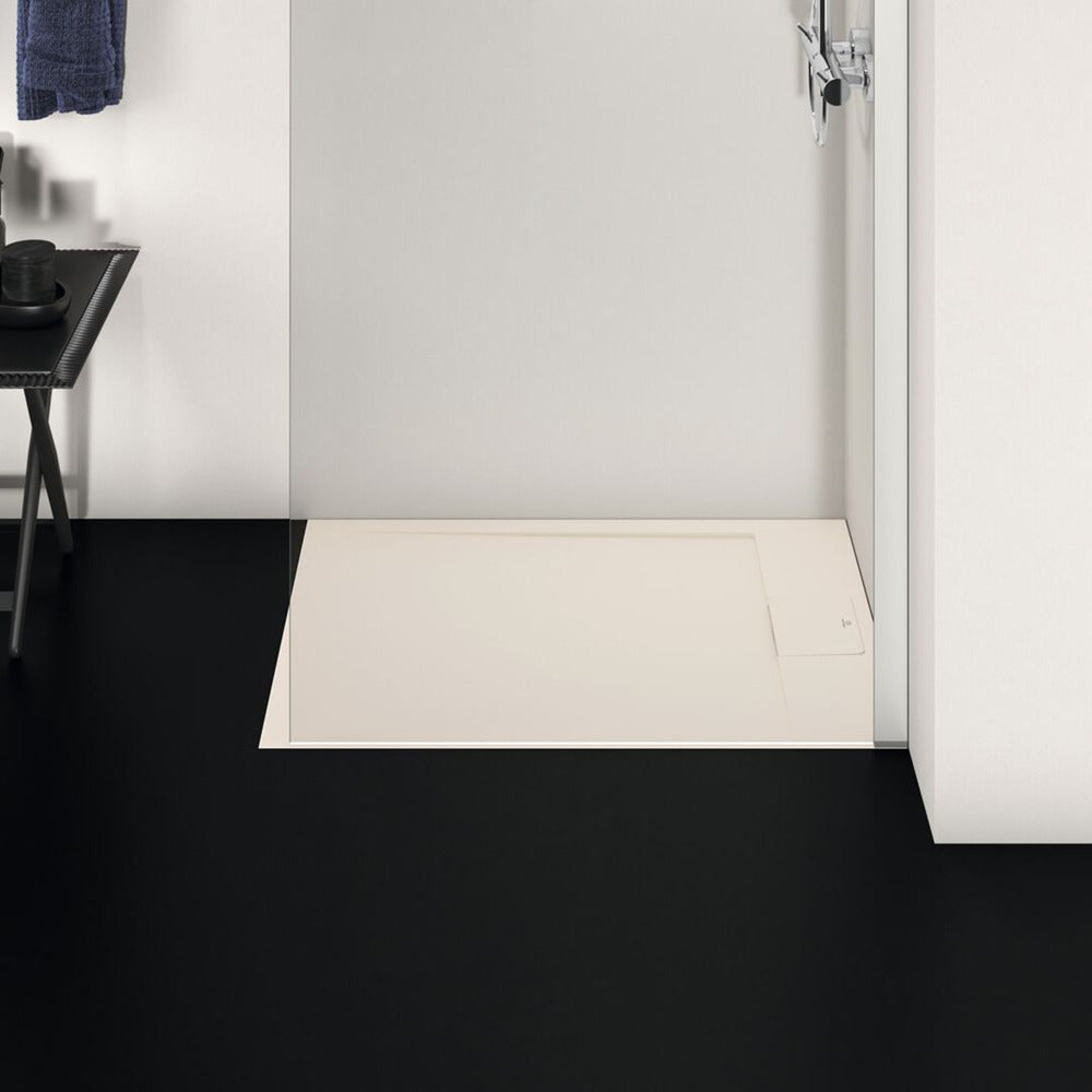 Правоъгълна душ кабина Ideal Standard i.life Ultra Flat S пясъчен 90x70 см