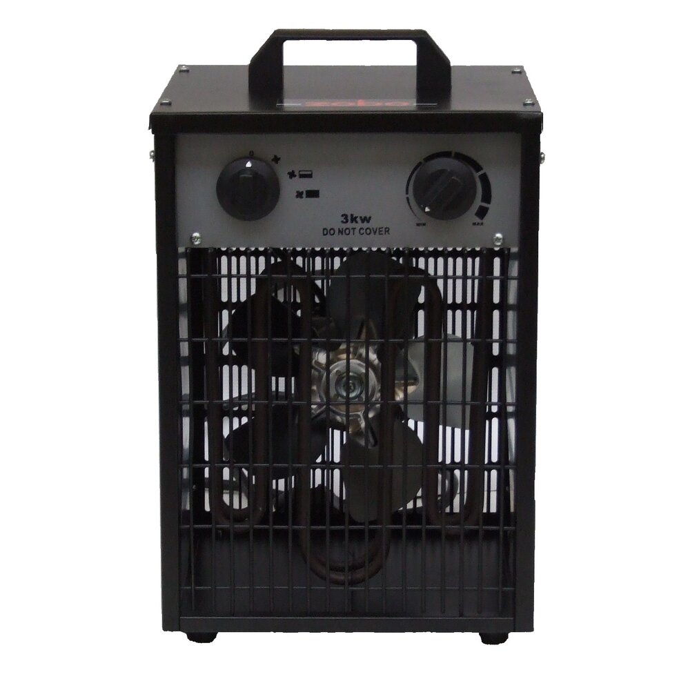 3 kW Electric Heater Zobo ZB-EF3, Single Phase
