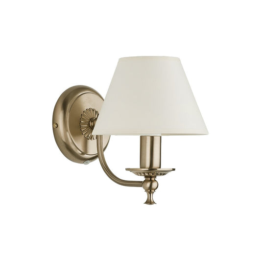 Alfa Sofia 1 Wall Lamp Gold/White