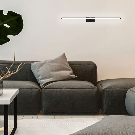 Rea 12W Bathroom Wall Light 50 cm Black APP373-1W