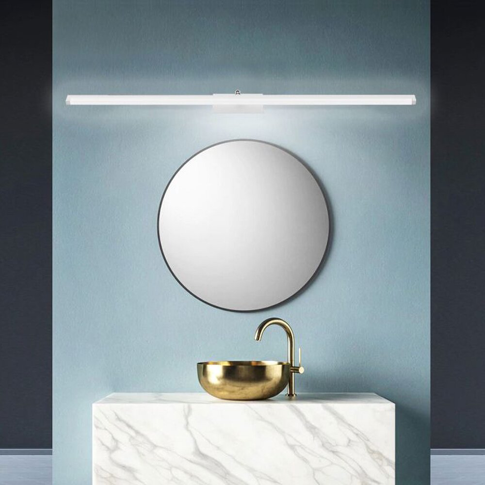 Rea 20W Bathroom Wall Light 100 cm White APP376-1W