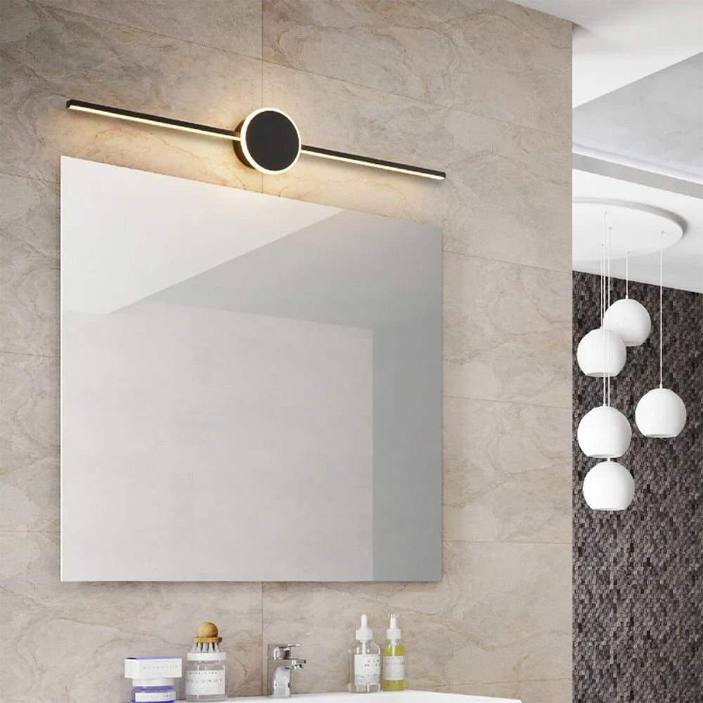 Rea APP849-1W Bathroom Wall Light Black 60 cm